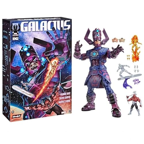 Marvel Legends HasLab Galactus 81,3 cm Actionfigur Spielzeug, ab 14 Jahren, inklusive silbernem Surfer und 2 weiteren Figuren und Zubehör Marvel Legends HasLab Galactus 81,3 cm Actionfigur Spielzeug, ab 14 Jahren, inklusive silbernem Surfer und 2 weiteren Figuren und Zubehör von Hasbro