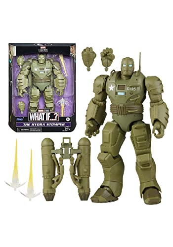 Marvel Legends Series 15 cm große Action-Figur, Hydra Stomper Spielzeug, Premium-Design, 15 cm große Figur, Rucksack, 4 Accessoires von AVENGERS