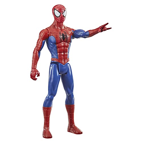 Marvel Avengers Titan Hero Serie Spider-Man, 30 cm große Action-Figur, Superhelden-Spielzeug für Kinder ab 4 von Hasbro