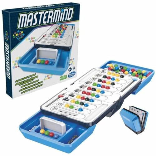Mastermind Spiel für Familien und Kinder, Wer knackt den geheimen Farbcode, Geschenk für Familien, Familienspiel, 8+ Jahre, 2 Spieler von Hasbro Gaming
