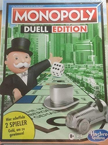 Monopoly Duell Edition Spiel für 2 Spieler Hasbro von Hasbro
