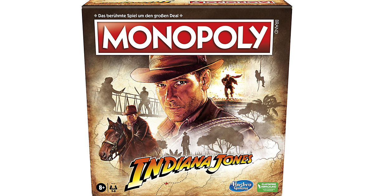 Monopoly Indiana Jones Spiel von Hasbro