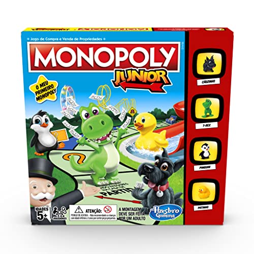 Monopoly Junior Hasbro A6984PT4 - Portugiesische Version von Hasbro