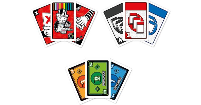 Monopoly Kids, schnelles Kartenspiel 4 Spieler, Spiel Familien und Kinder ab 7 Jahren  Kinder von Hasbro