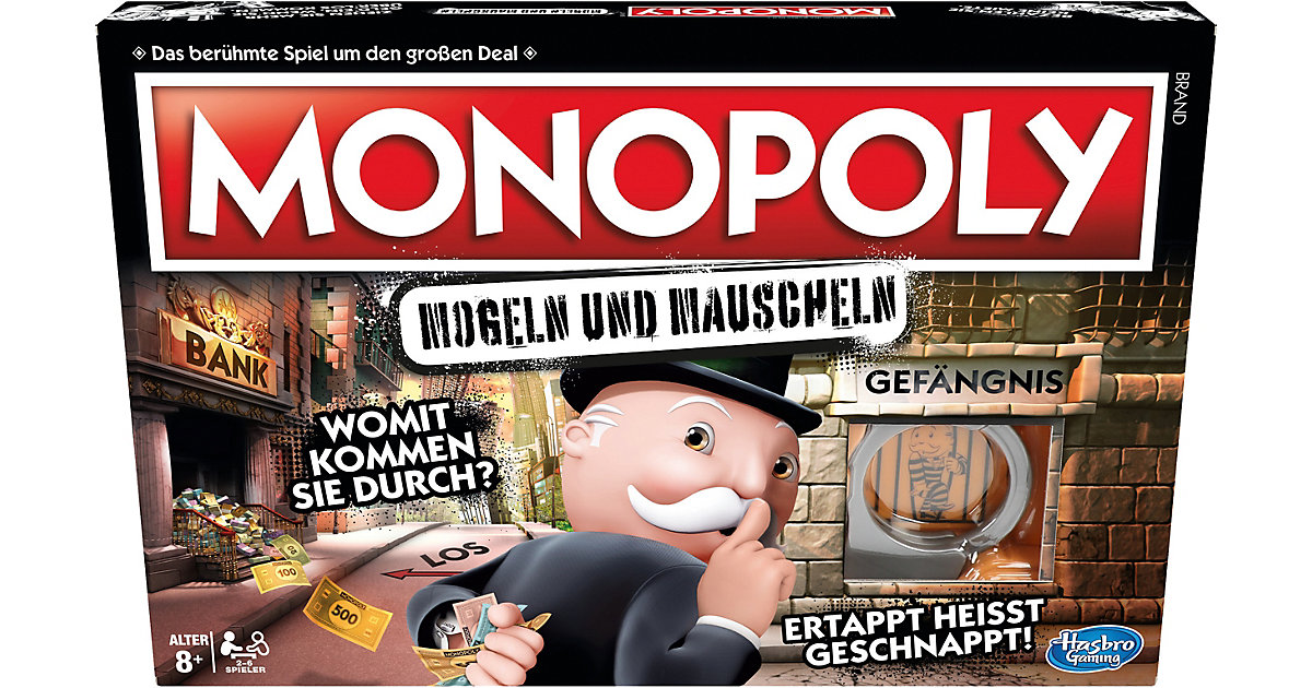 Monopoly Mogeln und Mauscheln von Hasbro