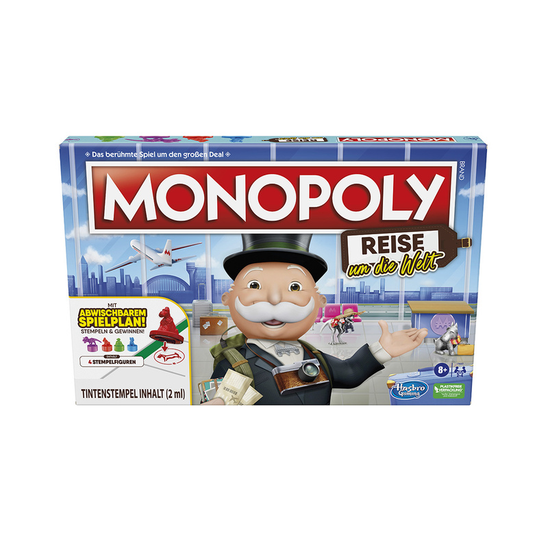 Monopoly Reise um die Welt von HASBRO Gaming