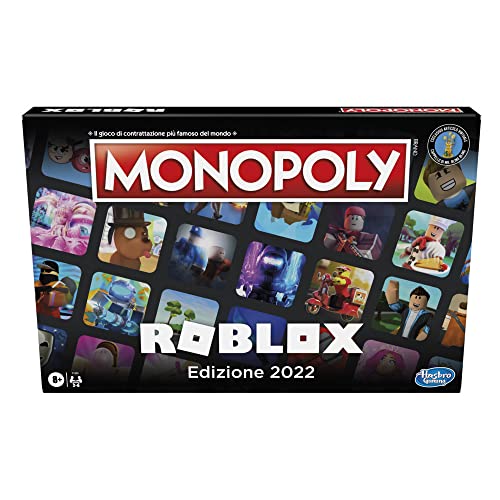 Monopoly Roblox (Kinderspielzeug, ab 8 Jahren, Hasbro Gaming) von Monopoly