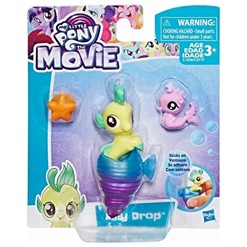 My Little Pony: Der Film – Baby Seepony – Bubble Splash – Spielfigur 3 cm + Accessoire von Hasbro