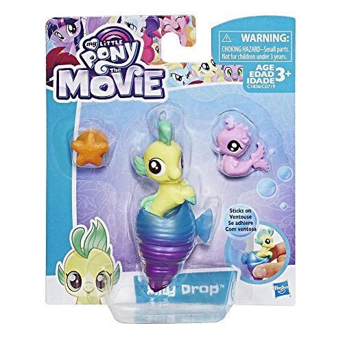 My Little Pony: Der Film – Baby Seepony – Lily Drop – Spielfigur 3 cm + Accessoire von Hasbro