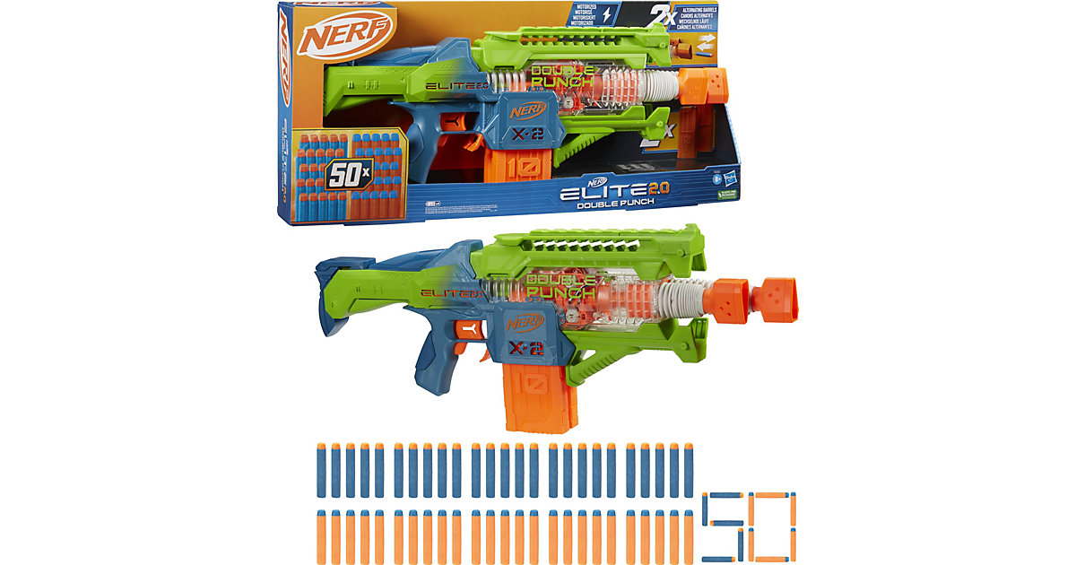 NER ELITE 2.0 DOUBLE PUNCH von Hasbro