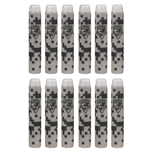NERF N-Strike Elite 12 Special Edition Elite Darts Pack, Grau von Hasbro