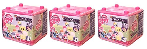 NEW! Set of 3: My Little Pony Fashems Stackems Collectibles - Mash’em, Twist’em, Squish’em, and Pull’em - and NOW STACK'EM! von Hasbro