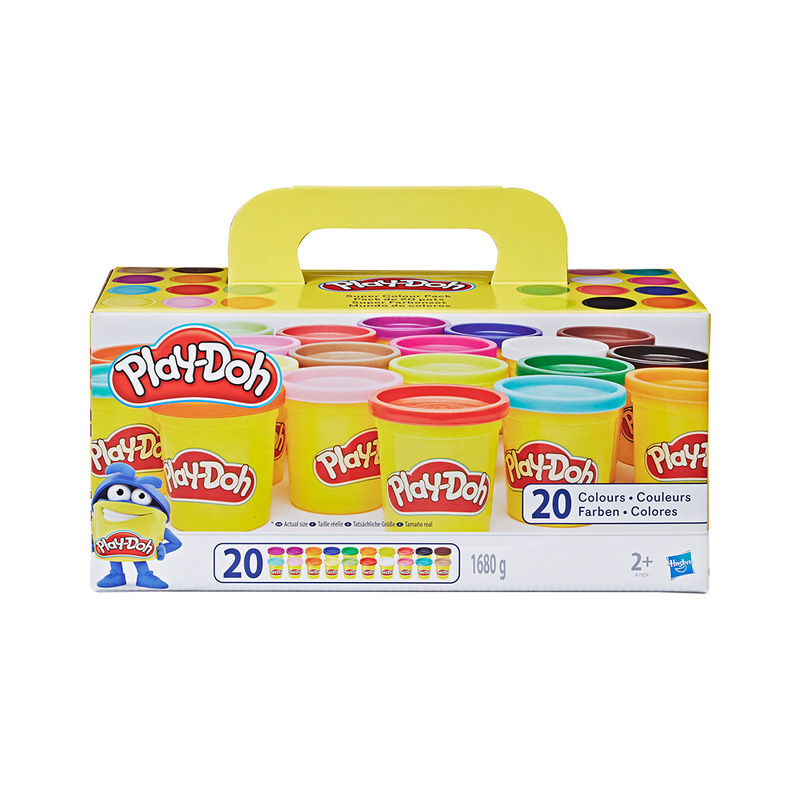 PD Super Farbenset (20er Pack) von HASBRO Play-Doh