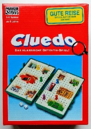 Parker 19617100 - Cluedo Reise von Hasbro