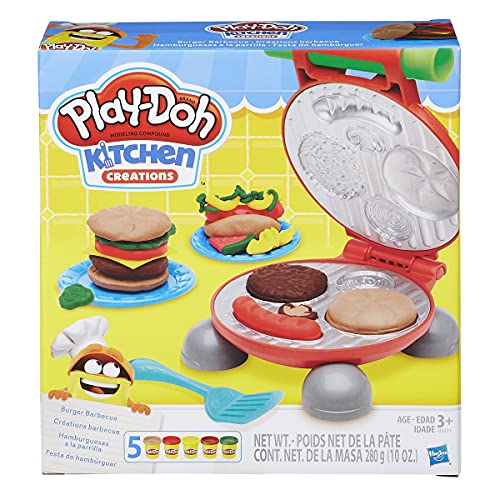 Play-Doh Kitchen Creations Burgergrill, ab 3 Jahren von Hasbro