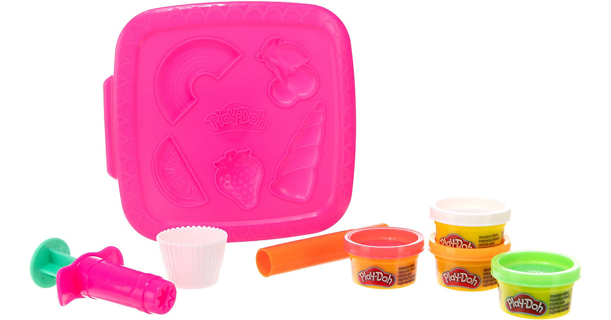Play-Doh Knetboxen unterwegs mehrfarbig Kinder Play-Doh Knetboxen unterwegs mehrfarbig Kinder von Hasbro