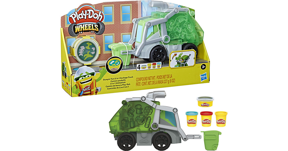 Play-Doh Wheels 2-in-1 Müllabfuhr von Hasbro
