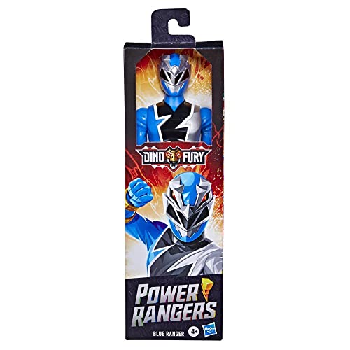 Power Rangers 30 cm große Dino Fury Blauer Ranger Action-Figur TV-Serie F2963 Multi Einheitsgröße Power Rangers 30 cm große Dino Fury Blauer Ranger Action-Figur TV-Serie F2963 Multi Einheitsgröße von Hasbro