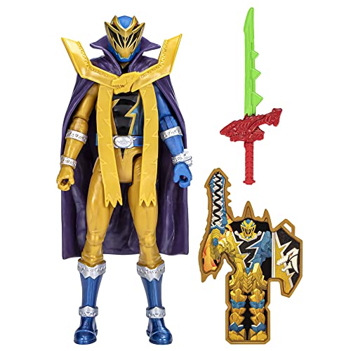 Power Rangers Dino Fury F8154 Modo Dino Master Figur mit Gelenken, 15 cm, goldfarben Power Rangers Dino Fury F8154 Modo Dino Master Figur mit Gelenken, 15 cm, goldfarben von Hasbro