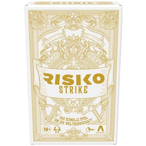 Hasbro Gaming Risiko Strike Karten- und Würfelspiel, strategisches Kartenspiel für 2 − 5 Spieler, 20 Min., Familienspiel, Partyspiel Hasbro Gaming Risiko Strike Karten- und Würfelspiel, strategisches Kartenspiel für 2 − 5 Spieler, 20 Min., Familienspiel, Partyspiel von Hasbro Gaming