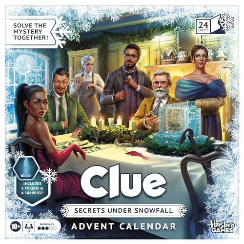 SPIELE (EXCL. MONOPOLY) CLUE Advent von Hasbro