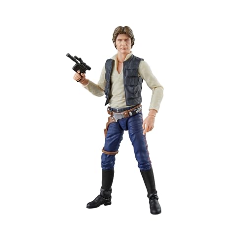 Star Wars The Black Series Han Solo, Star Wars: Eine Hoffnung Premium Action-Figur zum Sammeln (15 cm) Star Wars The Black Series Han Solo, Star Wars: Eine Hoffnung Premium Action-Figur zum Sammeln (15 cm) von Hasbro