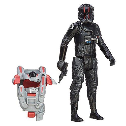 Star Wars Das Erwachen der Kraft FIRST ORDER TIE FIGHTER PILOT ELITE mit Rüstung, Höhe der Figur 9,5 cm CA B6590 von Hasbro