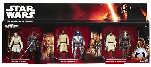 Star Wars Epic Battles Episoden 1-3, 9,5 cm große Figur, 6er-Pack von Hasbro