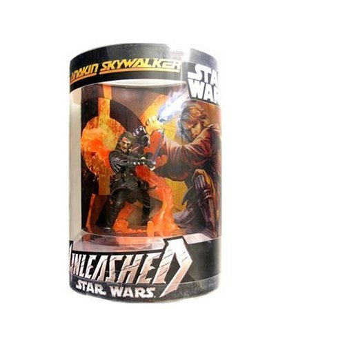 Star Wars Episode III Revenge of the Sith Unleashed 6 Inch Tall Tube Package Action Figure - Anakin Skywalker von Hasbro