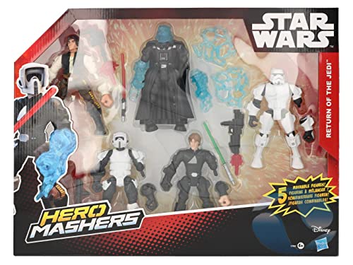 Star Wars Hero Mashers Action Figuren 15 cm Multipack 2015 Episode VI, Mehrfarbig Star Wars Hero Mashers Action Figuren 15 cm Multipack 2015 Episode VI, Mehrfarbig von Star Wars