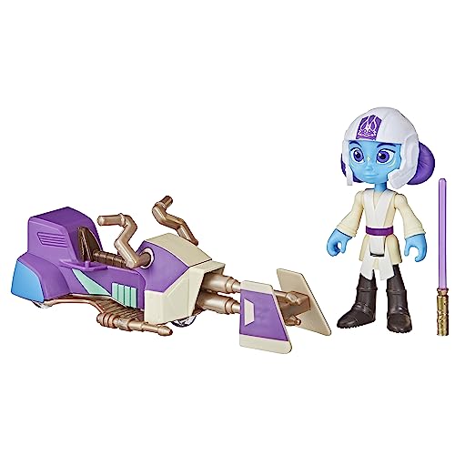 Star Wars LYS Solay Figur & Speeder Bike, Skala: 10 cm, Action-Figur & Fahrzeug, Star Wars Spielzeug, Vorschulspielzeug für Kinder ab 3 Star Wars LYS Solay Figur & Speeder Bike, Skala: 10 cm, Action-Figur & Fahrzeug, Star Wars Spielzeug, Vorschulspielzeug für Kinder ab 3 von Star Wars