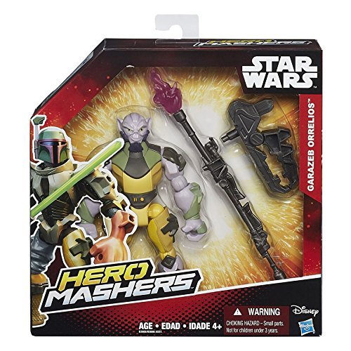 Star Wars Rebels Deluxe Hero Mashers Zeb Action Figure With Gear B3668 by Hasbro Star Wars Rebels Deluxe Hero Mashers Zeb Action Figure With Gear B3668 by Hasbro von Hasbro