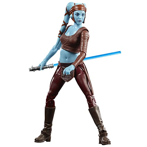 Star Wars The Black Series Aayla Secura, 15 cm große Figur zu Angriff der Klonkrieger, Action-Figur zum Sammeln, für Kinder ab 4 Jahren von Star Wars