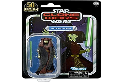 Hasbro Zubehör RD-RS270082 Star Wars The Vintage Collection Luminara Unduli LUCASFILM 50TH Anniversary Figure, Cartoon, Colour, único von Hasbro