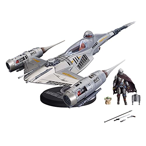 Star Wars The Vintage Collection Mandalorian's N-1 Starfighter, Action-Figur (9,5 cm) und Fahrzeug zu The Mandalorian von Star Wars