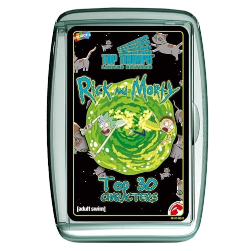 Top Trumps 31943 Specials Rick and Morty Kartenspiel, Mehrfarbig, M von Top Trumps