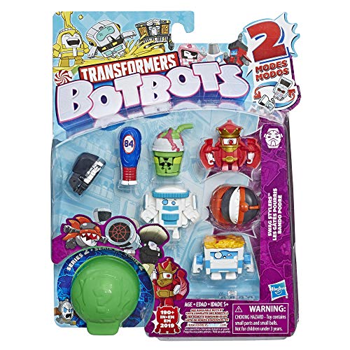 Transformers Hasbro Toys Botbots Serie 2 Swag Stylers, 8 Stück, Mystery 2-in-1 Sammelfiguren. Kinder ab 5 Jahren (Stile und Farben können variieren) Hasbro von Hasbro