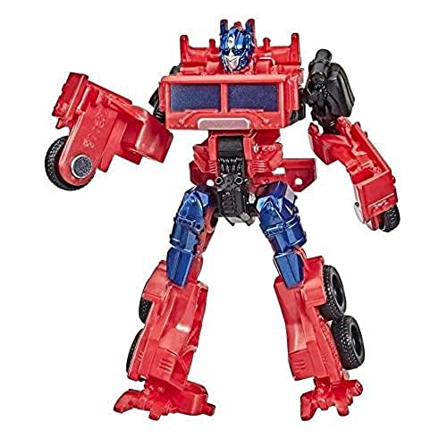 Transformers Rise of The Beasts Optimus Prime Figur, Autobots Unite, 7,6 cm, Rot und Blau, ab 6 Jahren von Hasbro