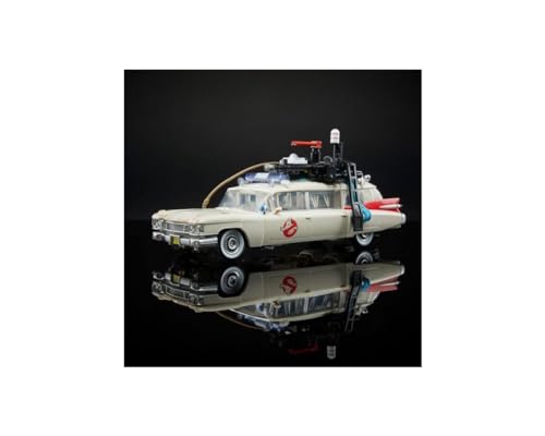 Hasbro Ghostbusters Transformers Spielzeug Generations, Transformers Collaborative Ghostbusters: Legacy, Ecto-1 Ectotron verwandelbare 17,5 cm große Figur, E95565E00 von Hasbro