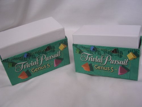 Trivial Pursuit Genus 5 Spiel; Tochterkarten-Set c2000 von Hasbro