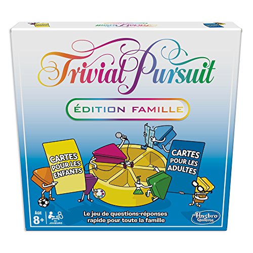 Trivial Pursuit - Gesellschaftsspiel Trivial Pursuit Famille - Denkspiel - Französische Version von Hasbro Gaming