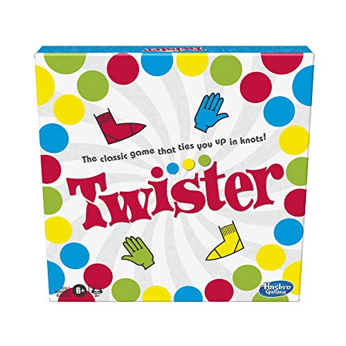 Hasbro Gaming Twister Game for Kids Ages 6 and Up, 4.1 x 26.6 x 26.6 cm von Hasbro