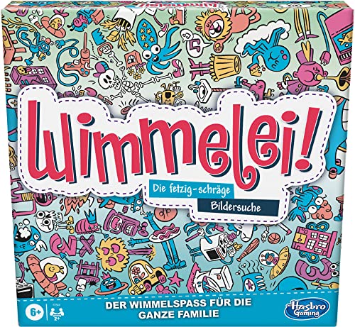 Wimmelei! Spiel, Bilderspiel, lustiges Familienspiel ab 6 Jahren, lustiges Brettspiel Wimmelei! Spiel, Bilderspiel, lustiges Familienspiel ab 6 Jahren, lustiges Brettspiel von Hasbro