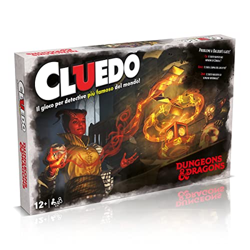 Winning Moves - Dungeons and Dragons, Cluedo, italienische Ausgabe von Winning Moves