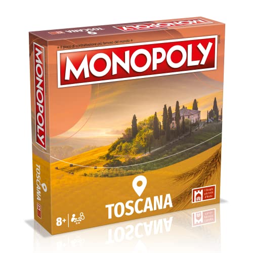 Winning Moves - Monopoly, I Borghi am schönsten di Italien, ed. Tosana von Winning Moves