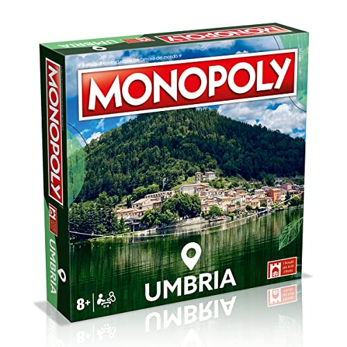 Winning Moves - Monopoly, I Borghi am schönsten di Italien, ed. Umbria von Winning Moves