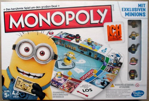 monopoly: ich einfach unverbesserlich, mit exklusiven minion Figuren von Hasbro