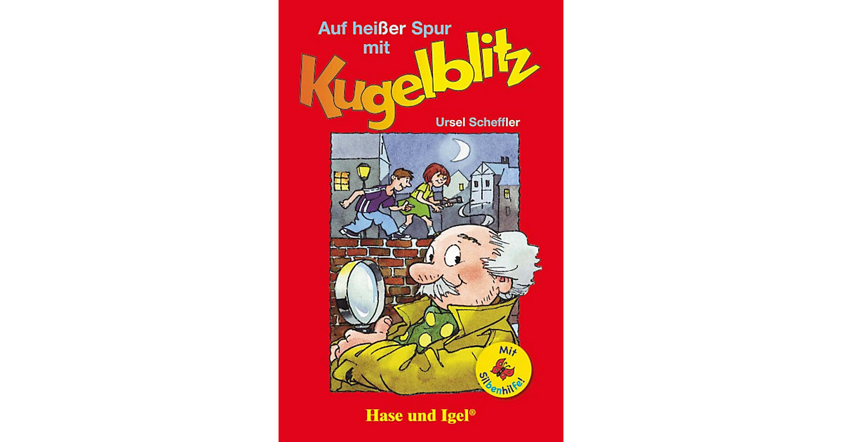 Buch - Auf heißer Spur mit Kugelblitz / Silbenhilfe von Hase und Igel Verlag