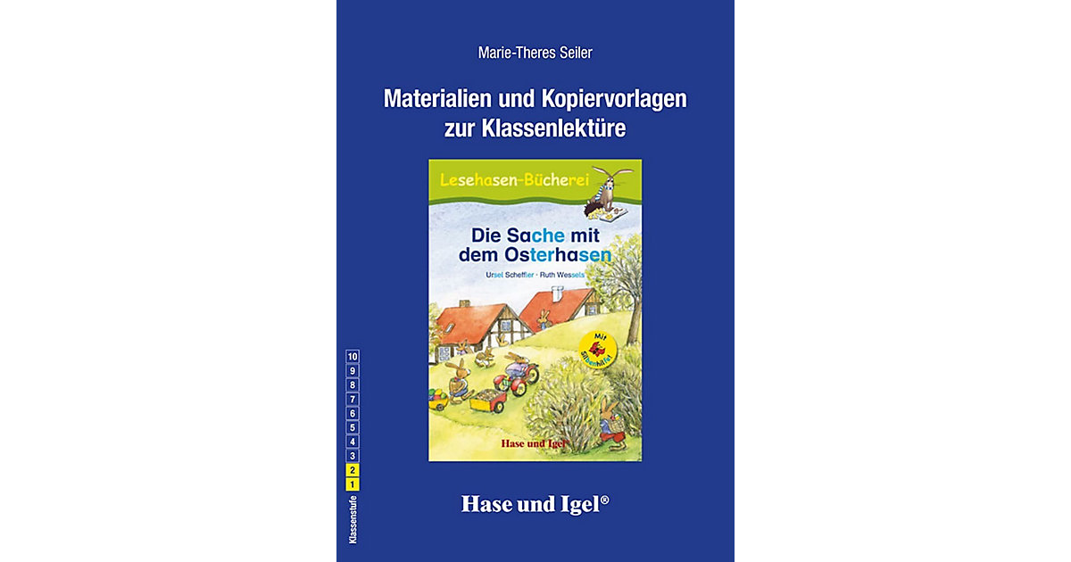 Buch - Begleitmaterial: Die Sache mit dem Osterhasen / Silbenhilfe von Hase und Igel Verlag