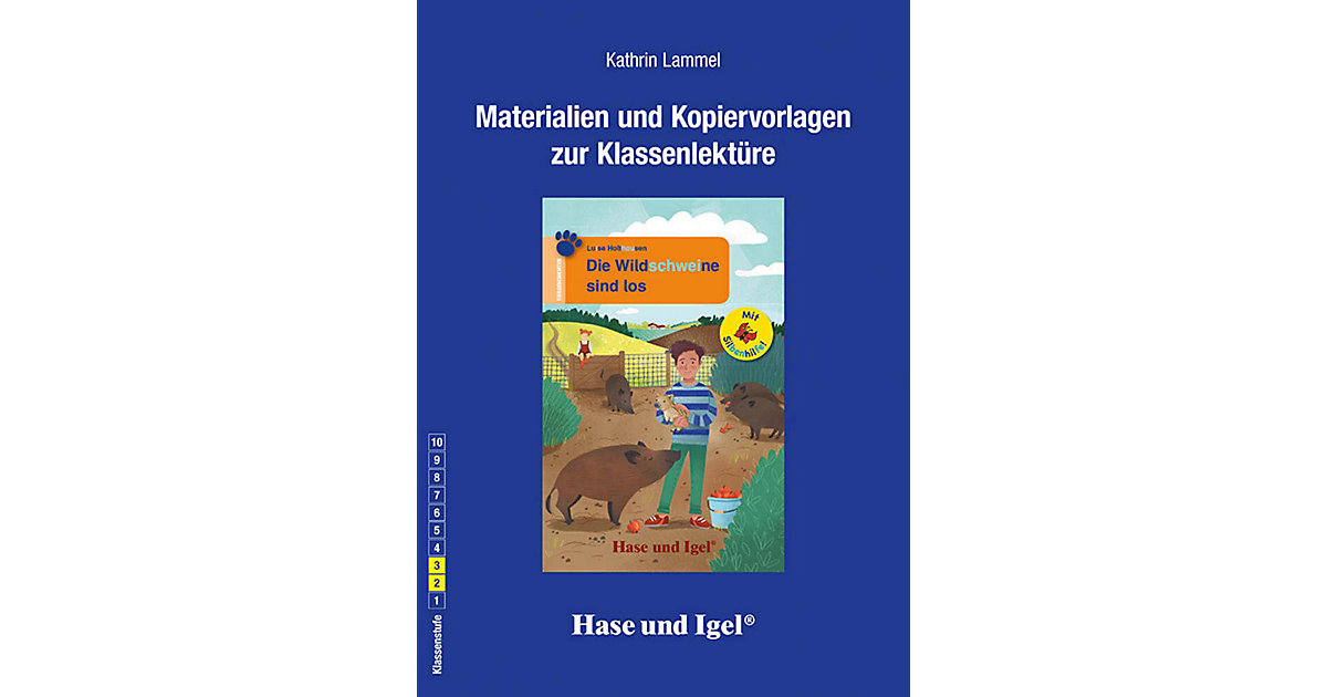 Buch - Begleitmaterial: Die Wildschweine sind los / Silbenhilfe von Hase und Igel Verlag